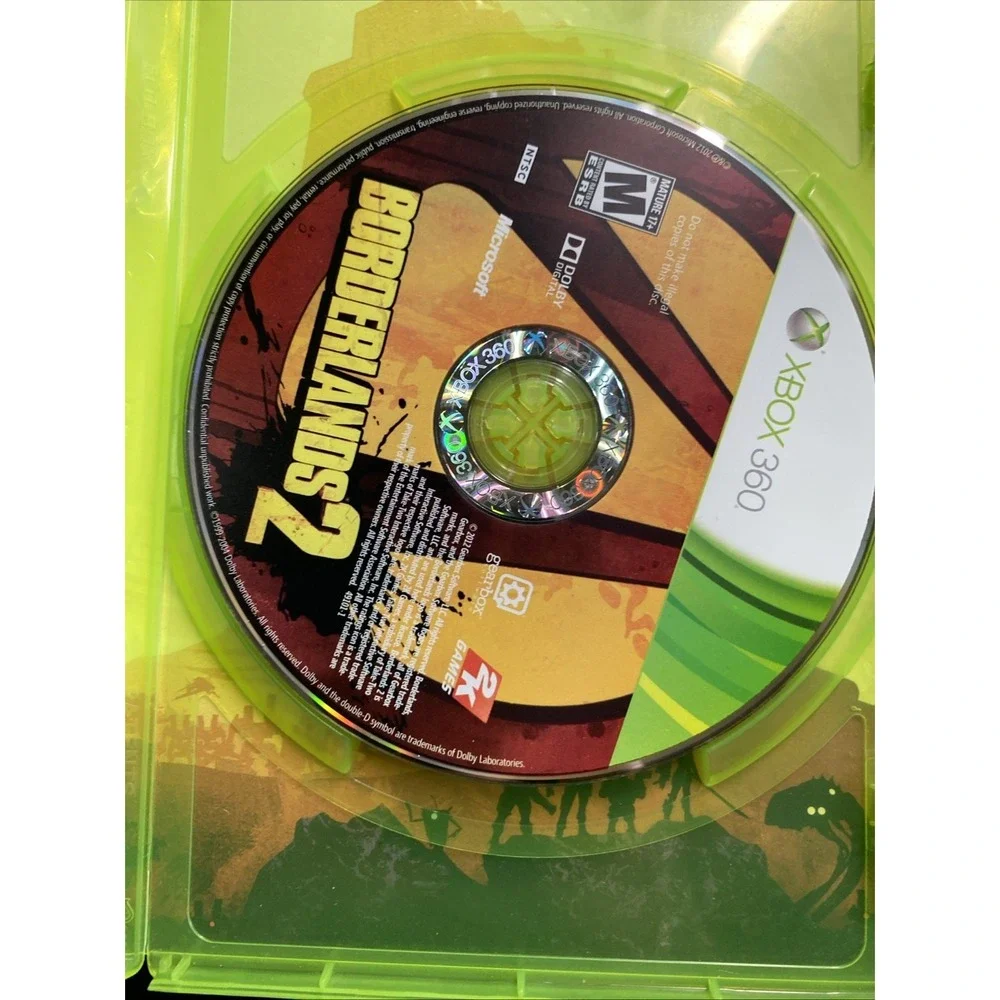 Borderlands 2 Microsoft Xbox 360 Complete with Manual